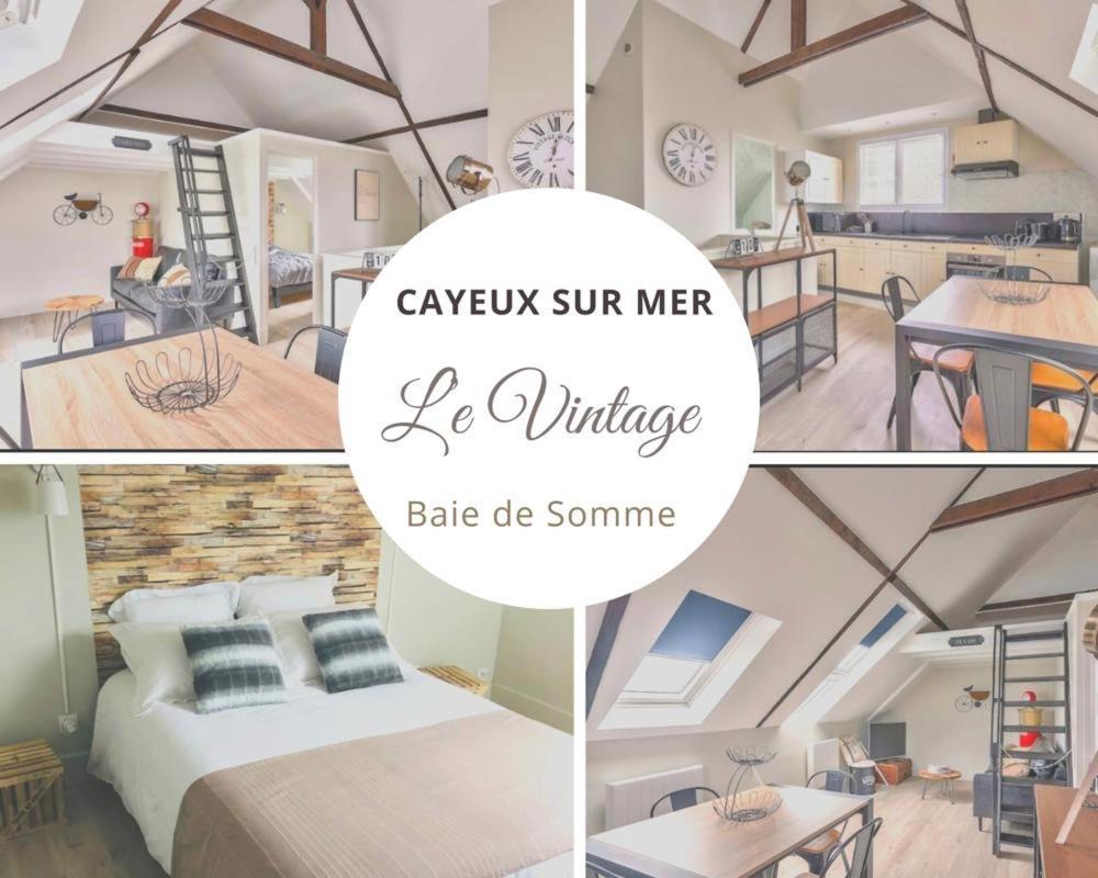 Le Vintage 50 M De La Plage En Baie De Somme 滨海卡约 外观 照片